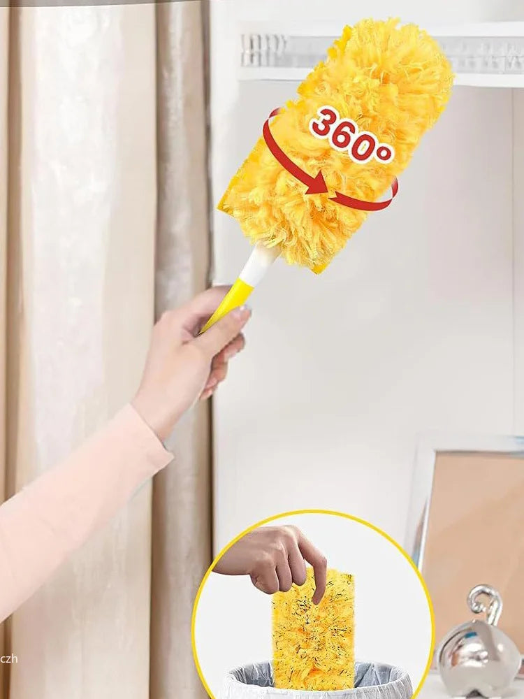 360° Electrostatic Microfiber Duster – Dust & Cobweb Cleaner