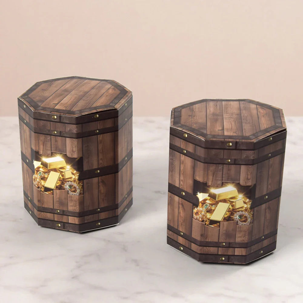 Pirate Treasure Chest Candy Box | Kids Party Favor Gift Box