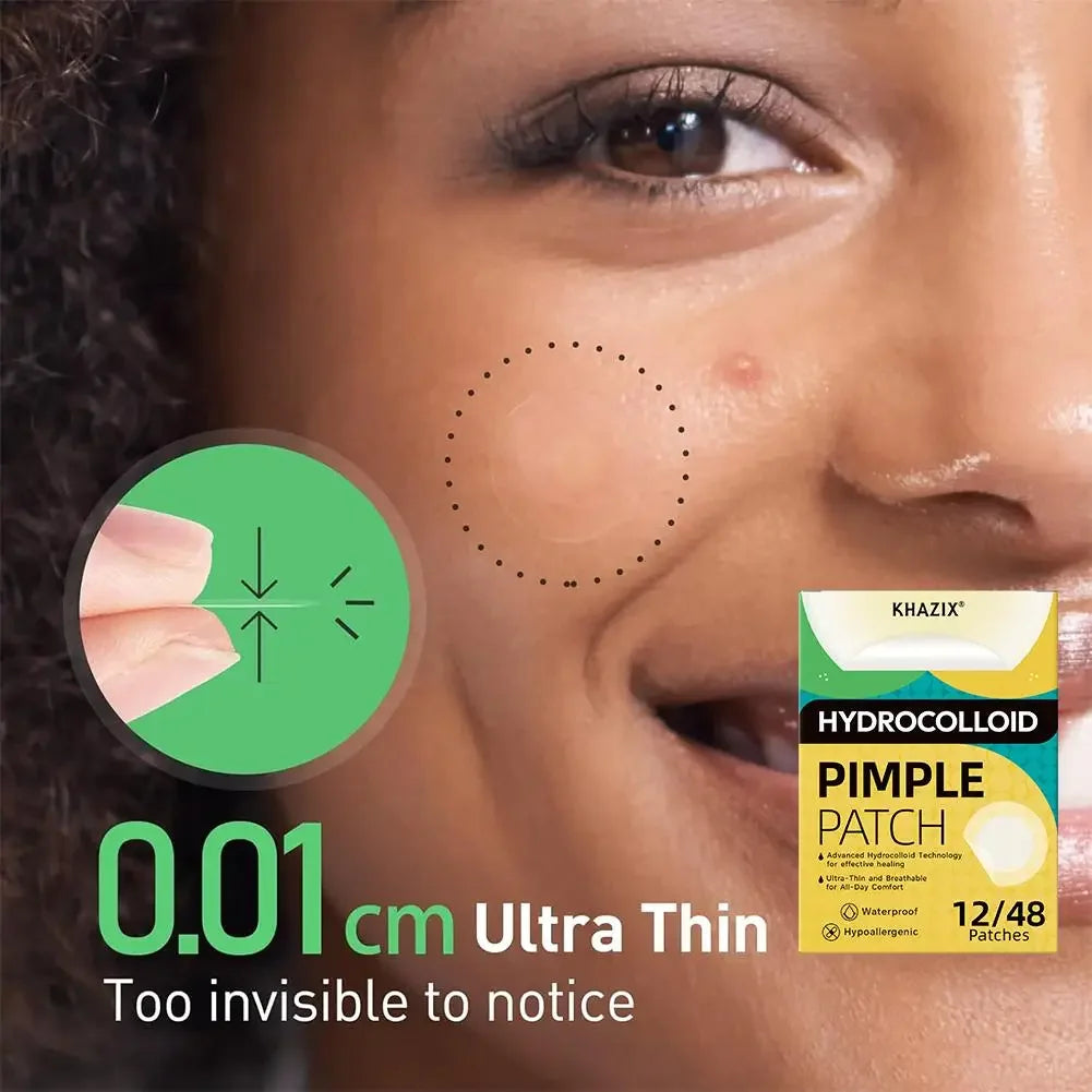 Hydrocolloid Pimple Patches – Invisible Acne Dots Peaceful Pleasures Health and Wellness