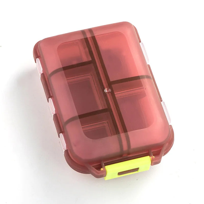 Portable Travel Pill Organizer – 12-Compartment Moisture-Proof