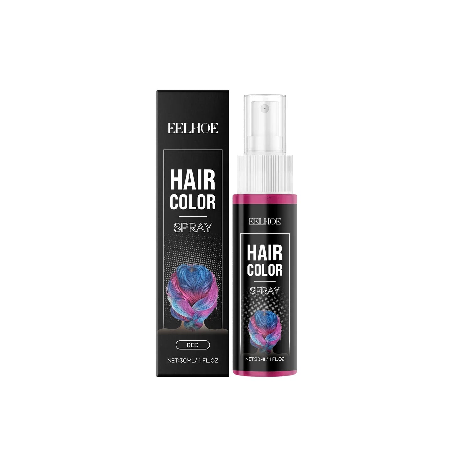 Purple Temporary Hair Color Spray – Washable & No Damage 30ml