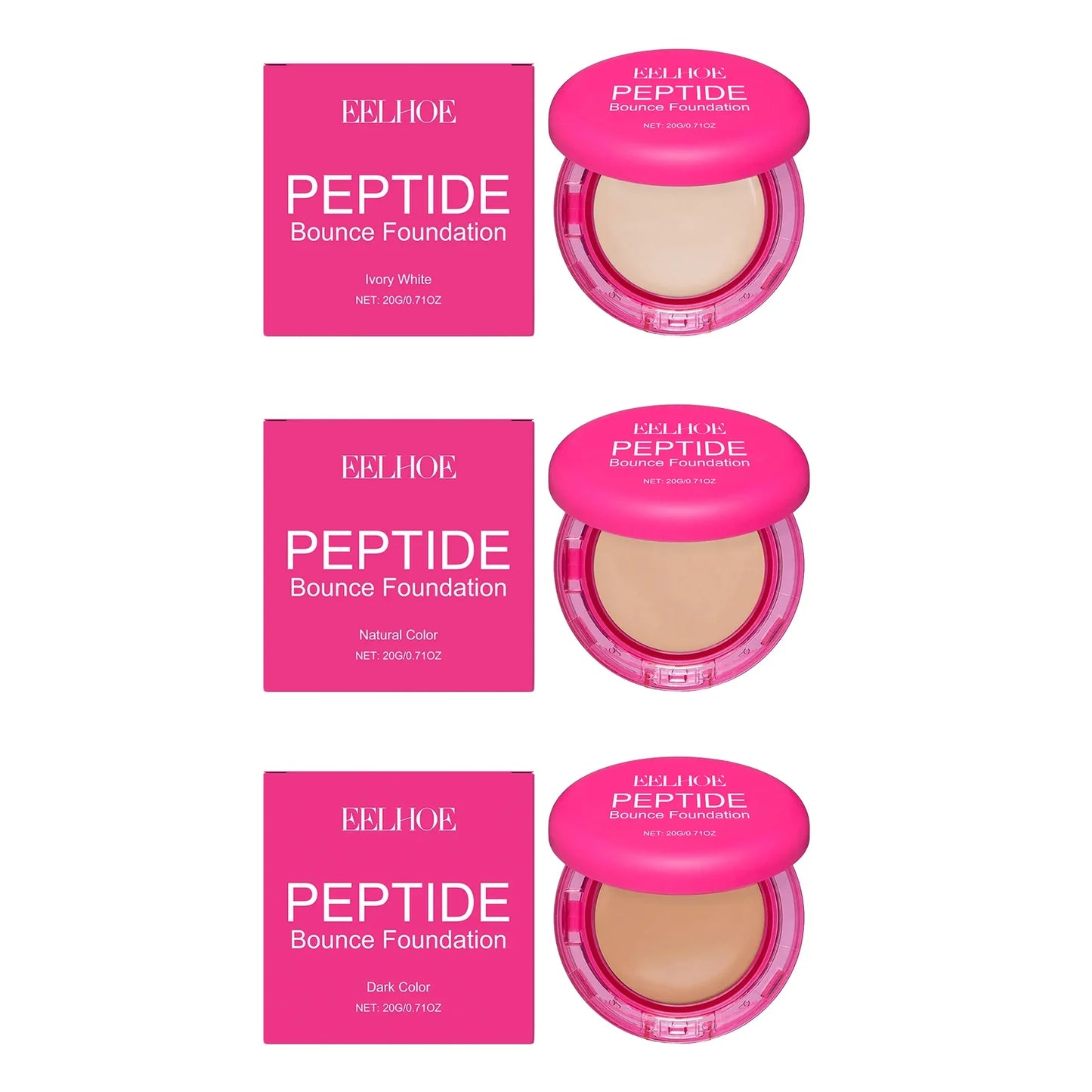 EELHOE Full Coverage Concealer Foundation – Waterproof Oil Control