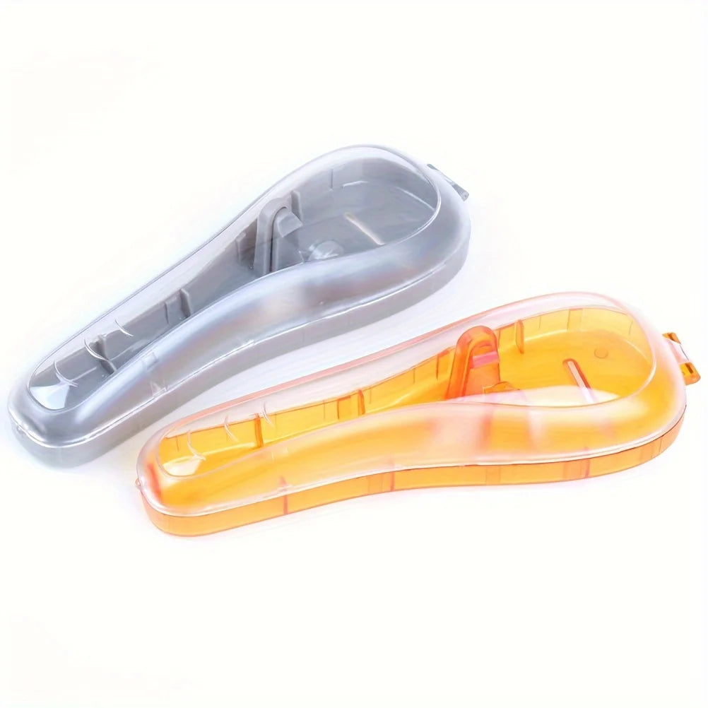 Transparent Travel Razor Case – Portable Shaver Storage Box