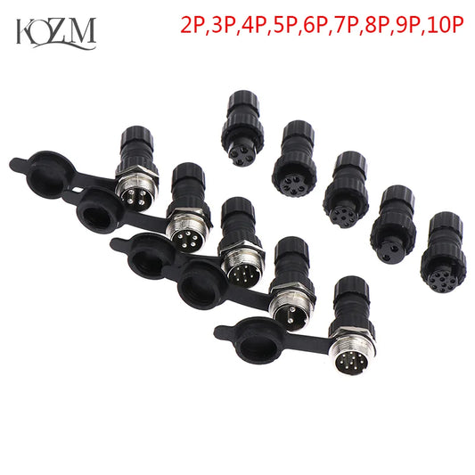 QL16 Waterproof Aviation Plug 2–10 Pin Welded Connector Socket Waterproof Connector Oasis Select