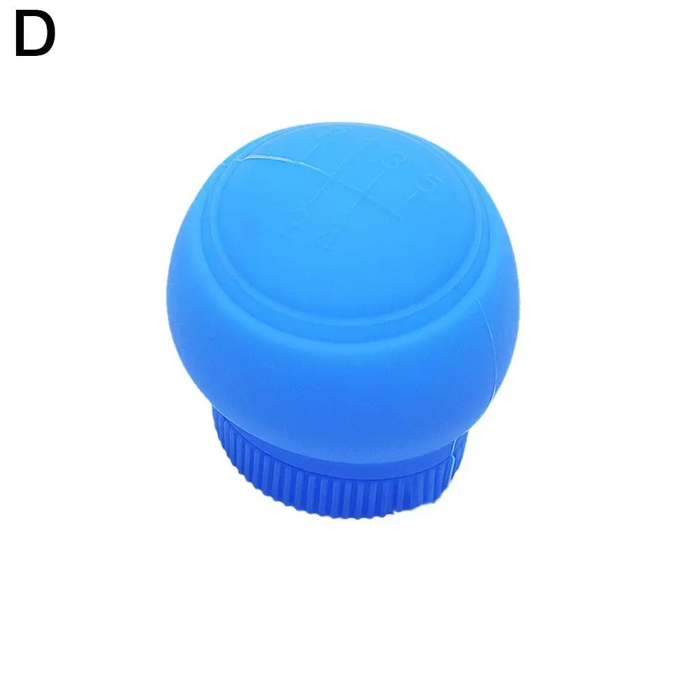 Universal Silicone Car Gear Sleeve Shift Knob Cover Gear Shift Non Slip Grip Handle Case Wear-resistant Gear Rod Cover Peaceful Pleasures Health and Wellness D