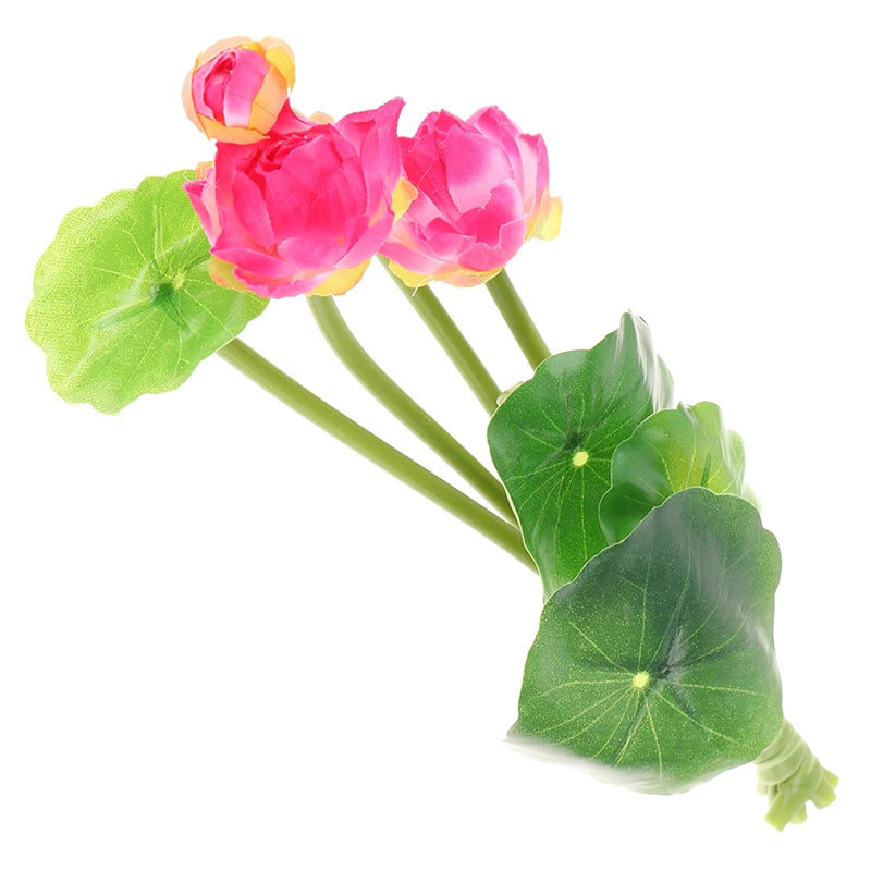 Artificial Lotus Water Lily Silk Flower – Wedding & Home Decor