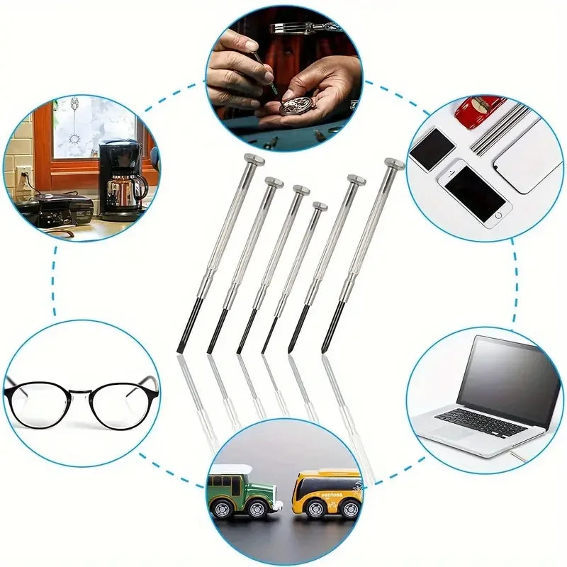 11-Pc Mini Precision Screwdriver Set | Magnetic Electronics Repair