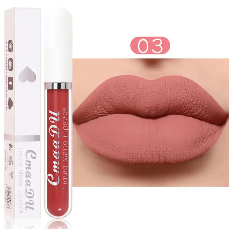 IFANYUO 6-Pc Matte Liquid Lipstick Set – Waterproof Velvet Lip Gloss