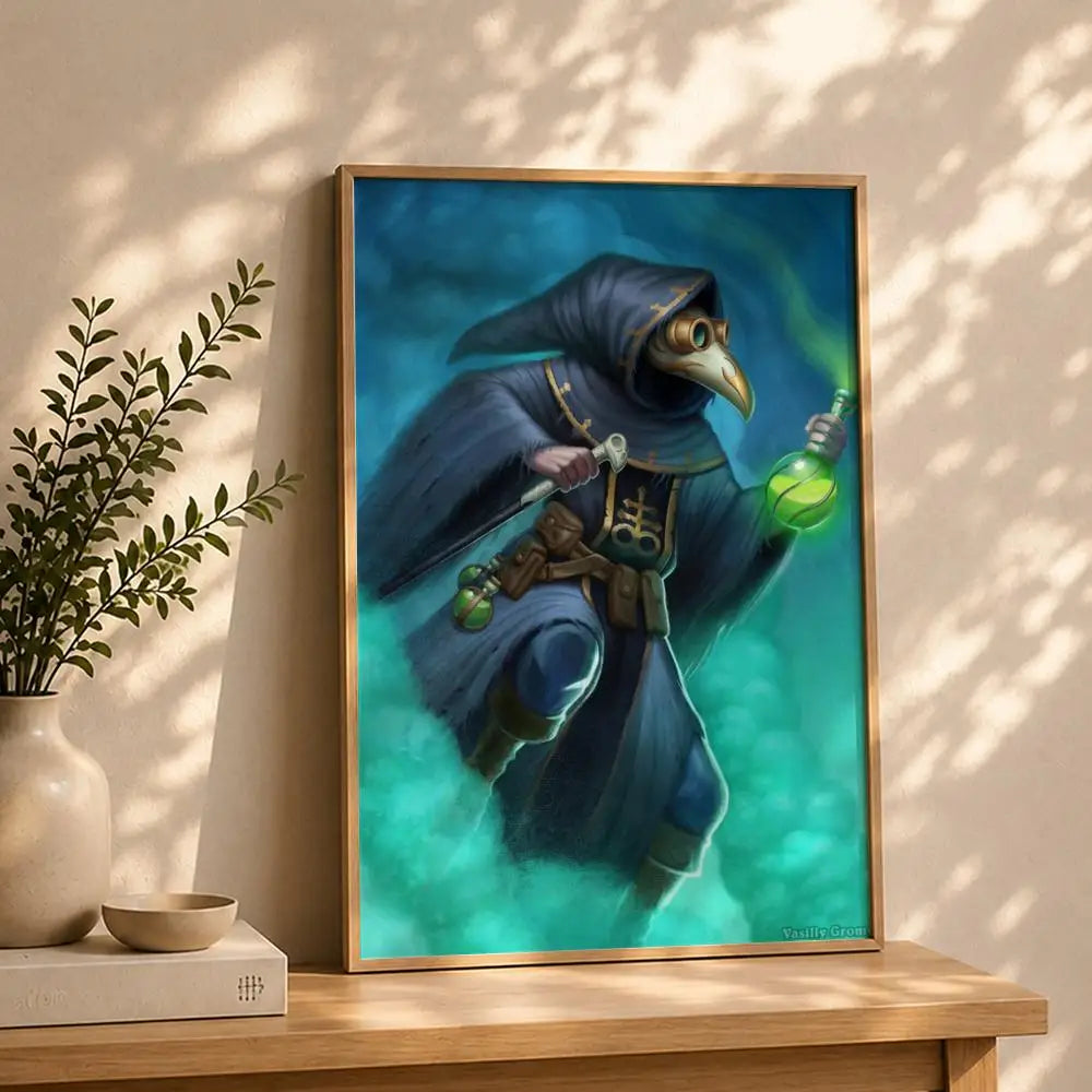 Game S-Shovel KnightS Poster HD Self Adhesive Waterproof Wall Art Ideal for Home Office Dorm Bedroom Great Gift Peaceful Pleasures Health and Wellness White11 15X20cmNoframe
