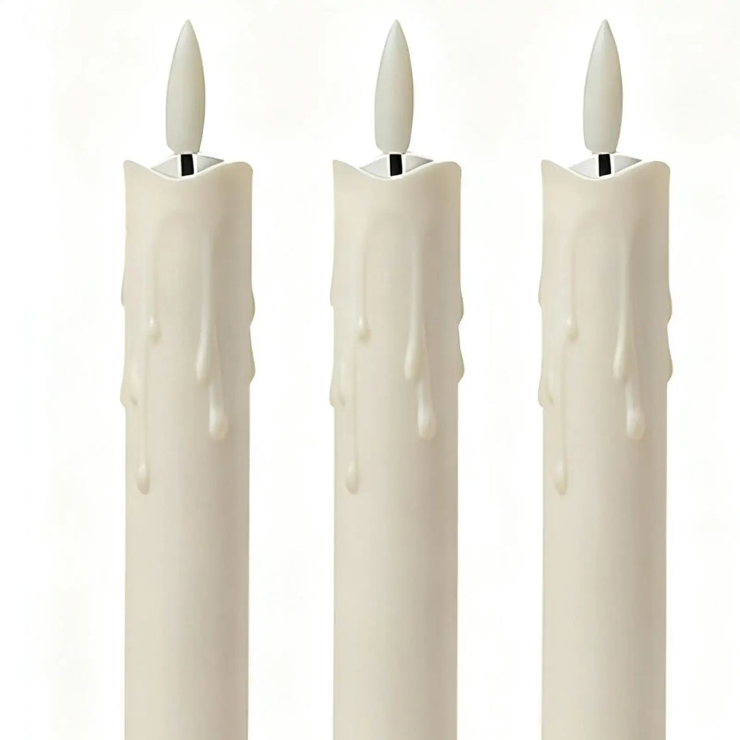 Battery Operated Candles 6 Pieces Christmas Decorations LED Battery Candles Flickering Christmas Decor For Indoor Outdoor Table Peaceful Pleasures Health and Wellness