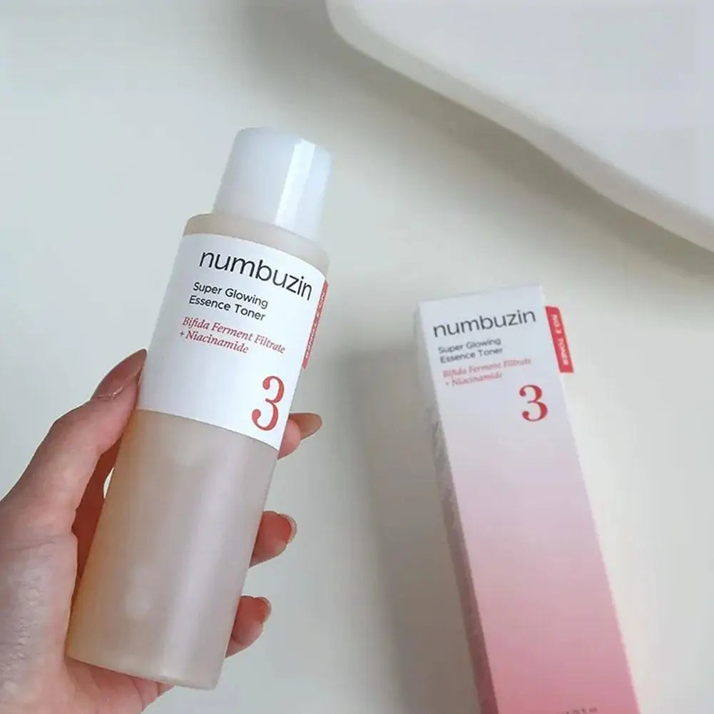 Numbuzin No.3 No.5 200ml Toner Duo - Niacinamide Brightening Vitamin Boosting Multi-Dimensional Hydration Face Glowing Skin Care Peaceful Pleasures Health and Wellness