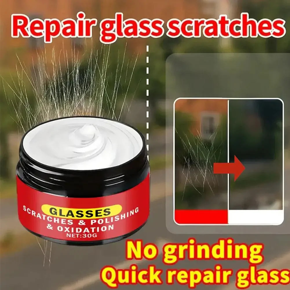 Multi-Purpose Glass & Lens Scratch Repair Kit, Multi-Function Polish & Refinishing Agent, Restores Clarity & Smooth Finish Peaceful Pleasures Health and Wellness