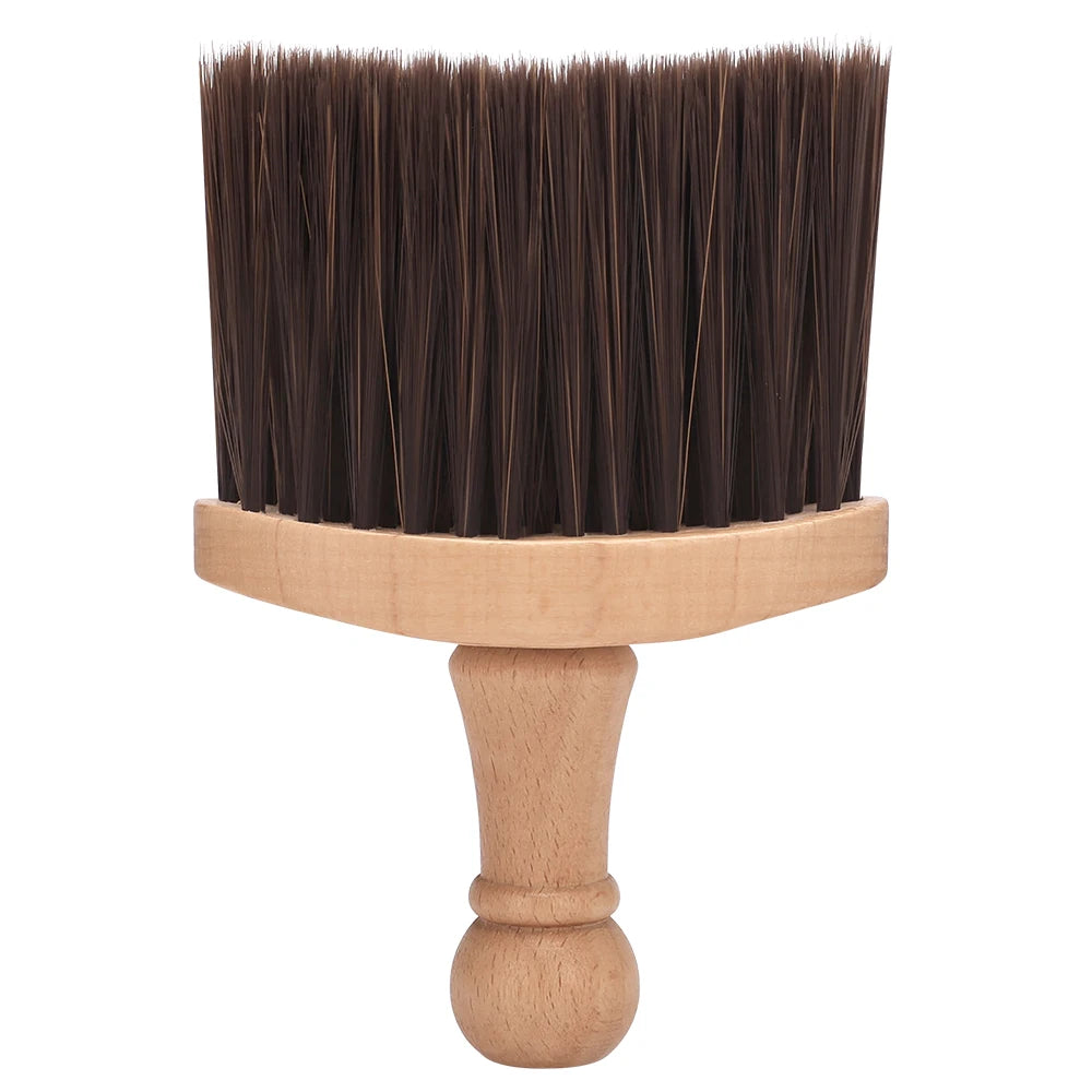 NEW Broken Hair Brush Long Handle Neck Face Clean Soft Hairbrush Professional Hair Sweep Brush Salon Clean Shredded Hair Tools Peaceful Pleasures Health and Wellness A
