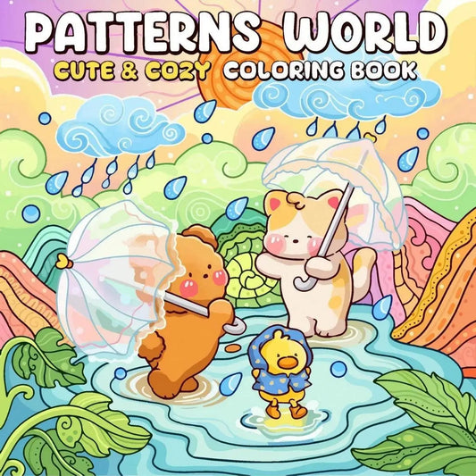 Patterns World Cute Cozy Coloring Book Adults Drawing Perfect Peaceful Pleasures Health and Wellness 1