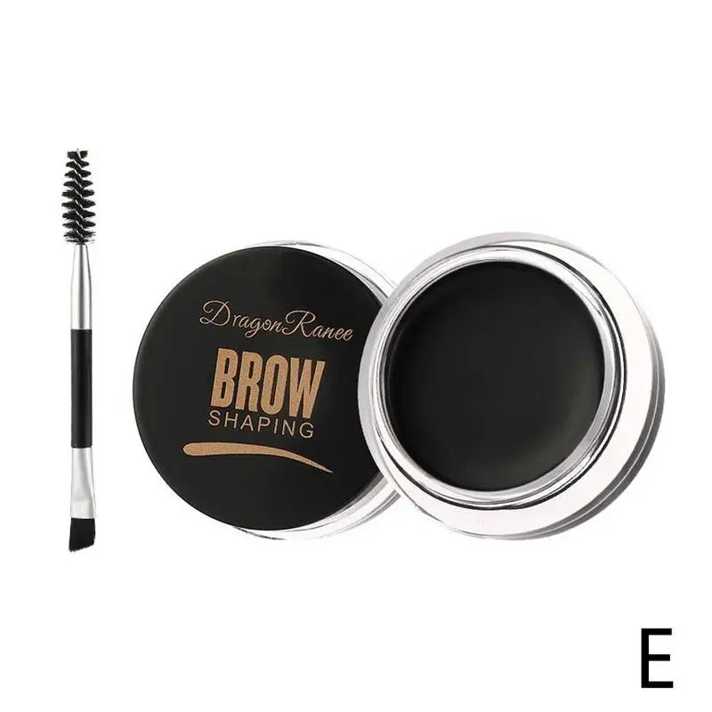 Long-Lasting Clear Eyebrow Styling Gel Wax with Brush – 6 Shades