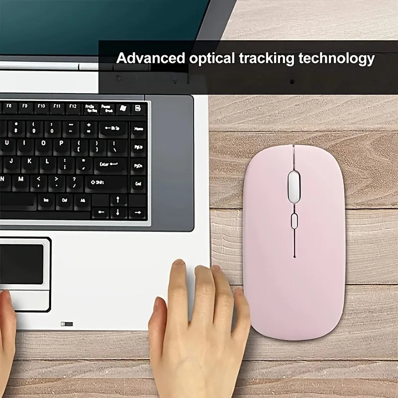 Wireless Mouse Bluetooth-compatible Mouse Ergonomic Mouse Suitable For Laptops Ipads Tablets Laptops Mobile Phone Mice Peaceful Pleasures Health and Wellness
