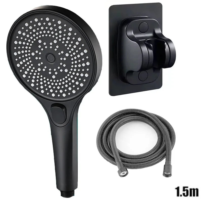 3-Mode High Pressure Handheld Shower Head | ABS Plastic