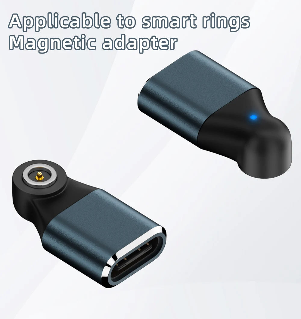 Magnetic Type-C Smart Ring Charging Adapter | USB-C