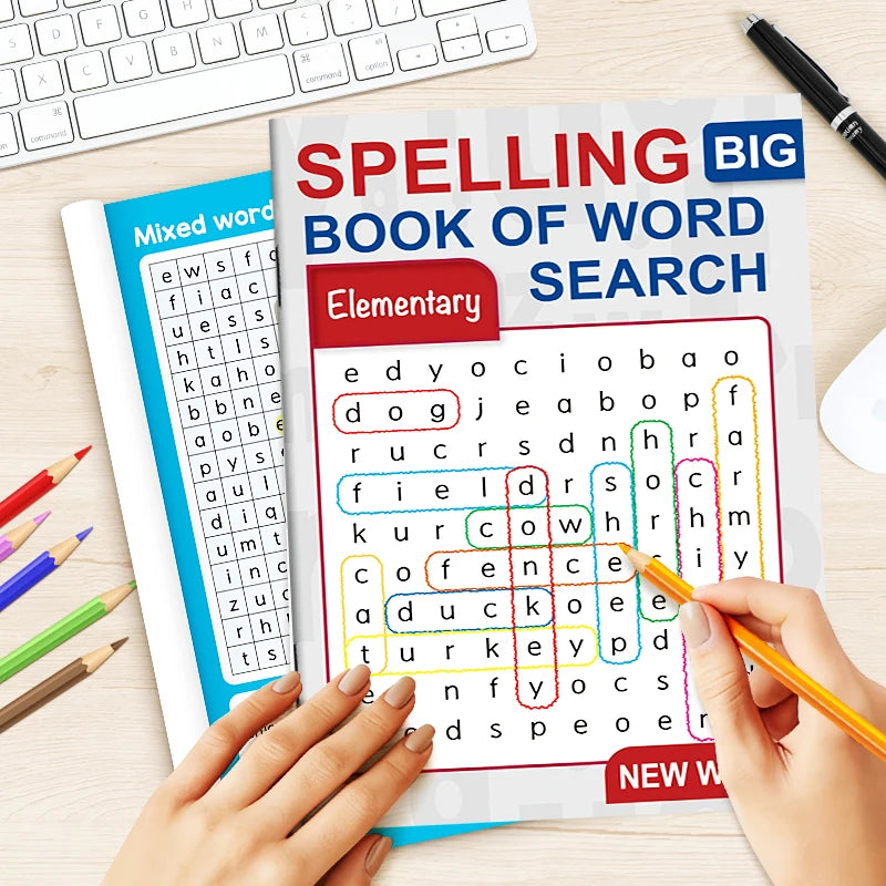 Alphabet Spelling Collection Children's Vocabulary Activity Workbook