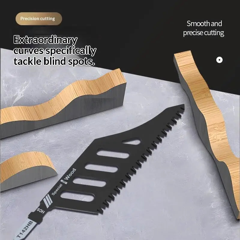 T-Shank Flush Cut Jigsaw Blades 1/5Pcs | Precision Cutting Tool