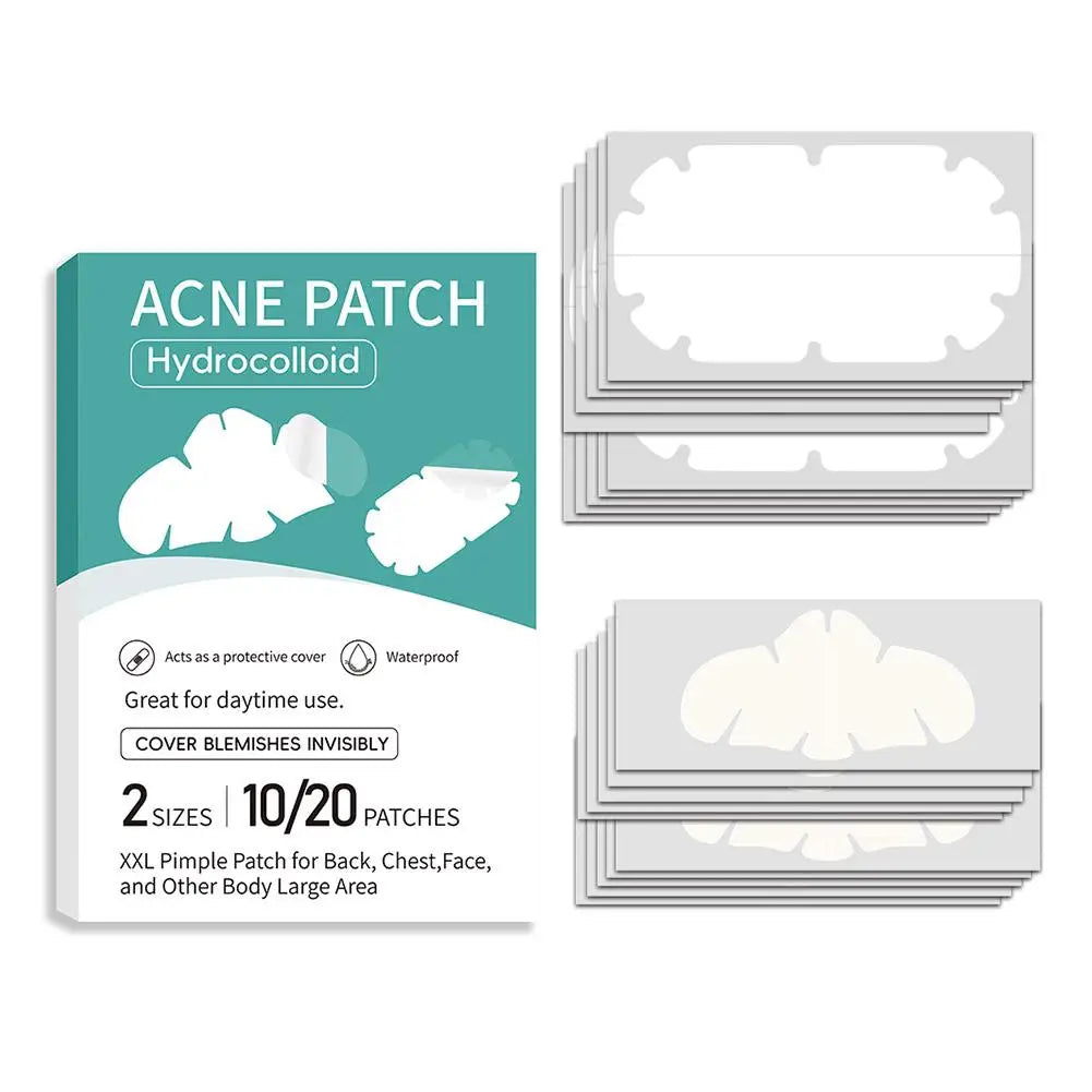 Hydrocolloid Acne Patches – Multi-Shape Invisible Blemish Dots