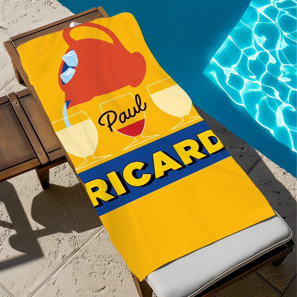 Quick-Dry Beach Towel | Soft Pool Towel for Travel, Gym & Camp
