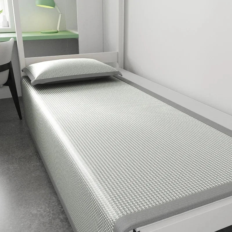 Ice Silk Cooling Bed Sheet – Breathable Summer Mattress Cover