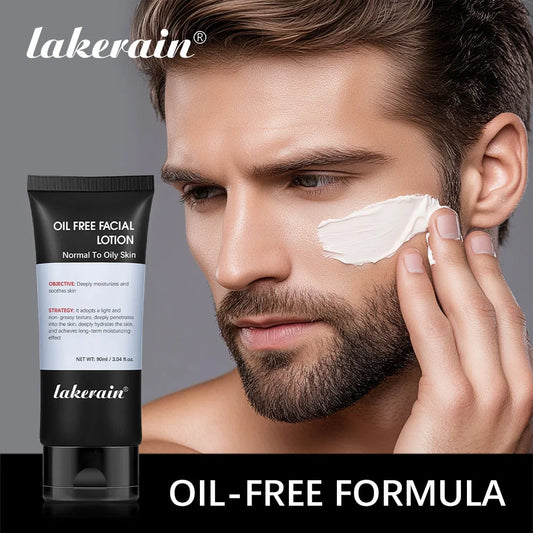 Men's Oil-Free Face Moisturizer – Hydrating Cream | Lakerain Men's Face Moisturizer Oasis Select