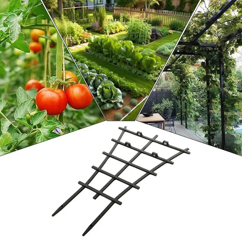 8-Pack Stackable Plant Trellis for Indoor & Outdoor Plants