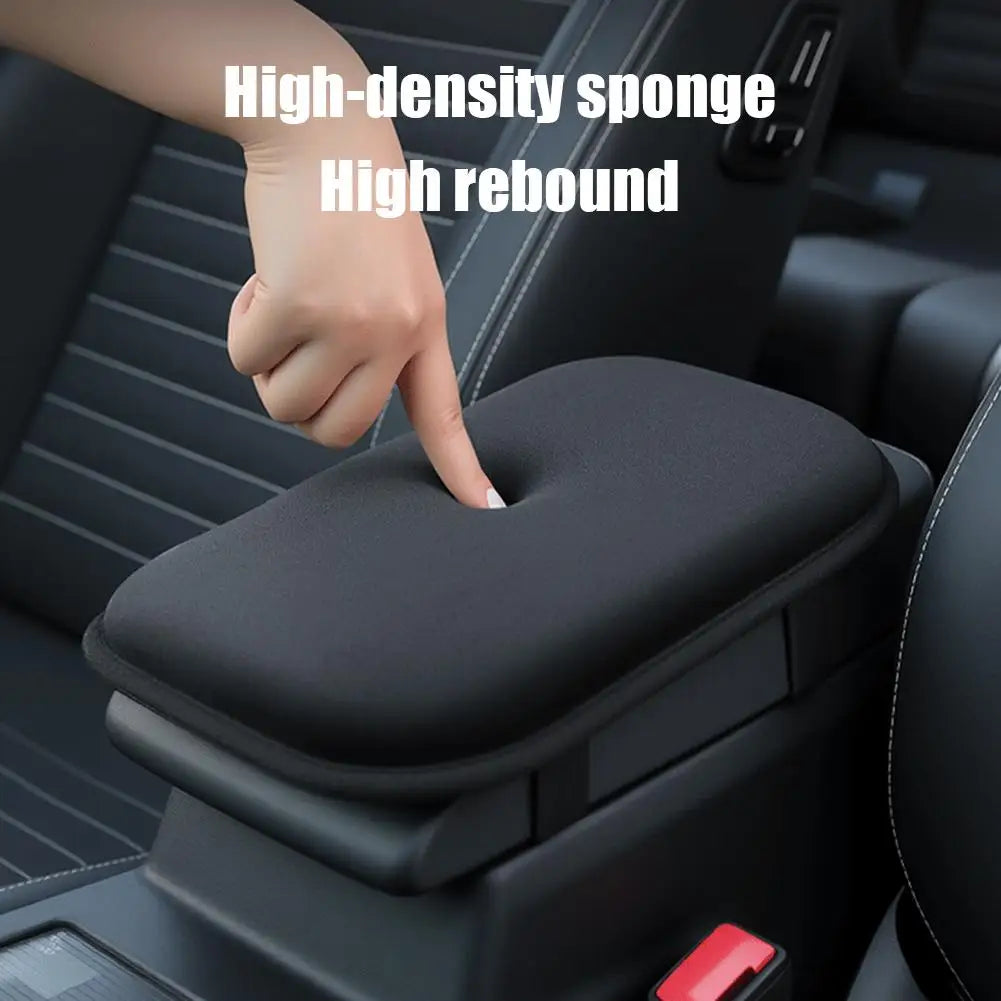 Car Central Armrest Box Heightening Pad Plush Armrest Pad for Vehicle Interior Decoration Central Handrest Box Cover Peaceful Pleasures Health and Wellness