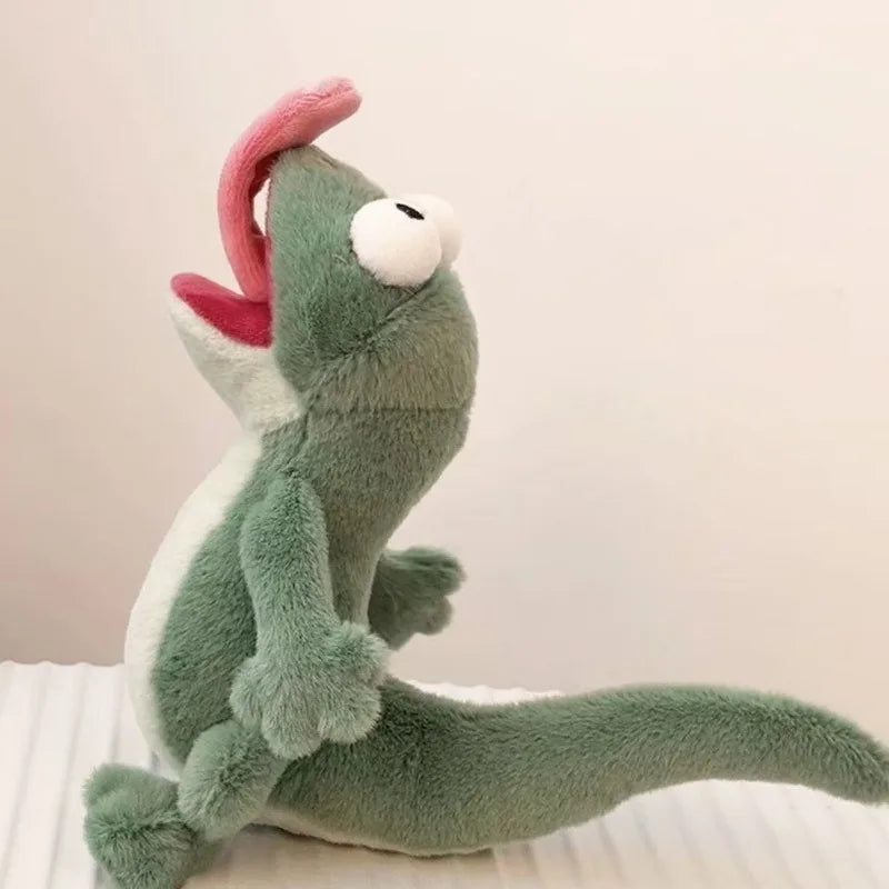 Green Frog Plush Keychain – Cute Stuffed Animal Bag Charm