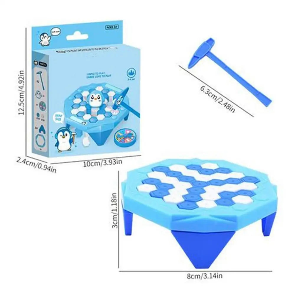 Penguin Ice Knocking Board Game – Family Interactive Toy
