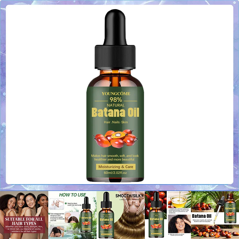 YOUNGCOME Pure Batana Oil – Hair Growth, Shine & Strength