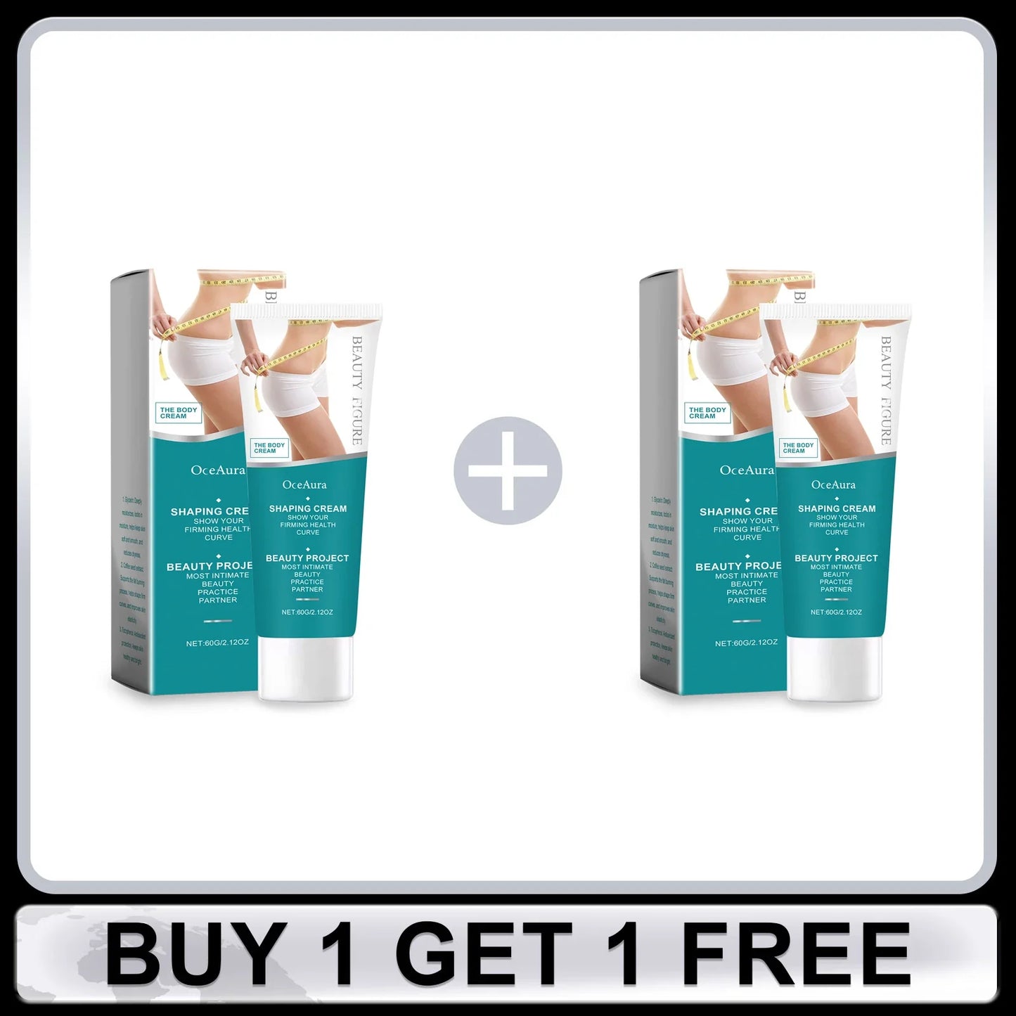 OceAura Coffee Body Firming Cream – Sculpting Lotion 60g