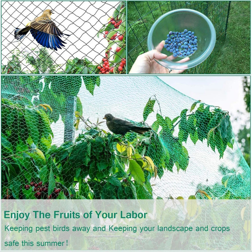 Anti-Bird Garden Netting – UV-Resistant Plant Protection Net Peaceful Pleasures Health and Wellness