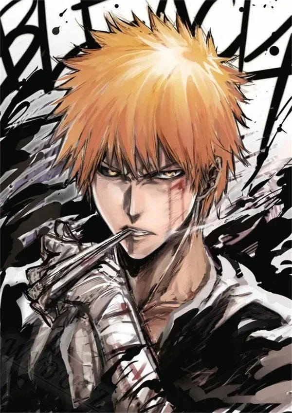 Bleach Anime Canvas Wall Art Poster | Living Room Décor Print