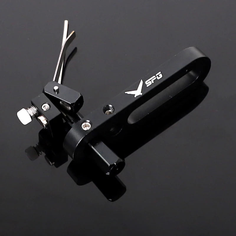 Adjustable Recurve Bow Magnetic Arrow Rest Aluminum Alloy Steel