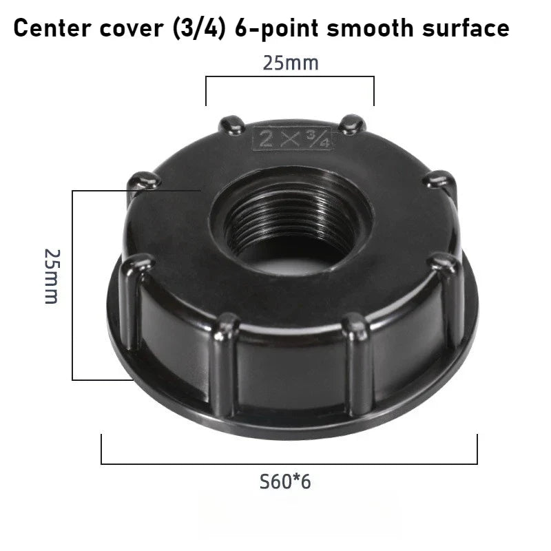 IBC Tote Tank Valve Adapter – Variable Diameter Threaded Joint