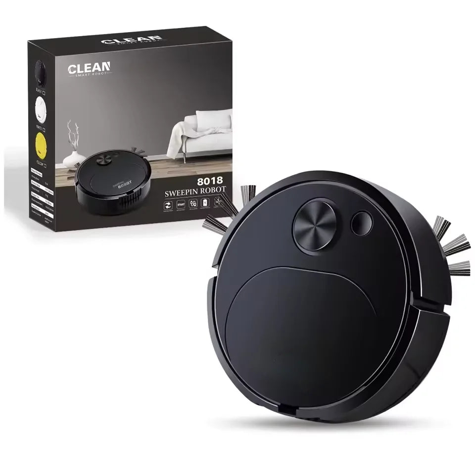 3-in-1 Mini Robot Vacuum – 1800Pa Sweep, Mop & Vacuum