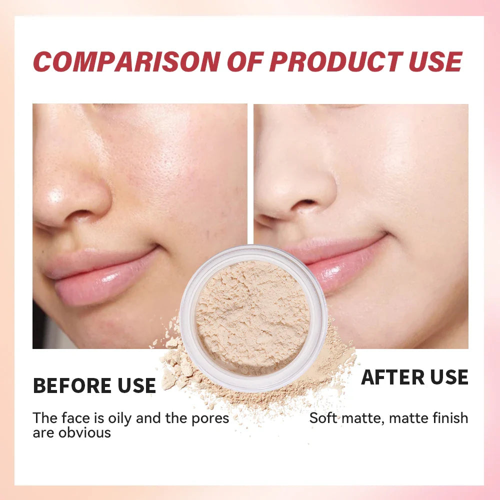 Loose Setting Powder – Matte, Oil Control & Long-Lasting | ibcccndc