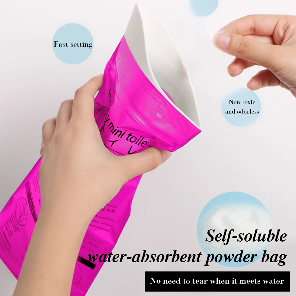 700ml Portable Disposable Urinal Bag — Travel & Emergency Travel Accessories Peaceful Pleasures Health and Wellness