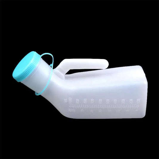 Household 1000ML Large Capacity Thicken Urinal Bottle for Men Portable Pee Container for Car Night Road Travel Camping Peaceful Pleasures Health and Wellness