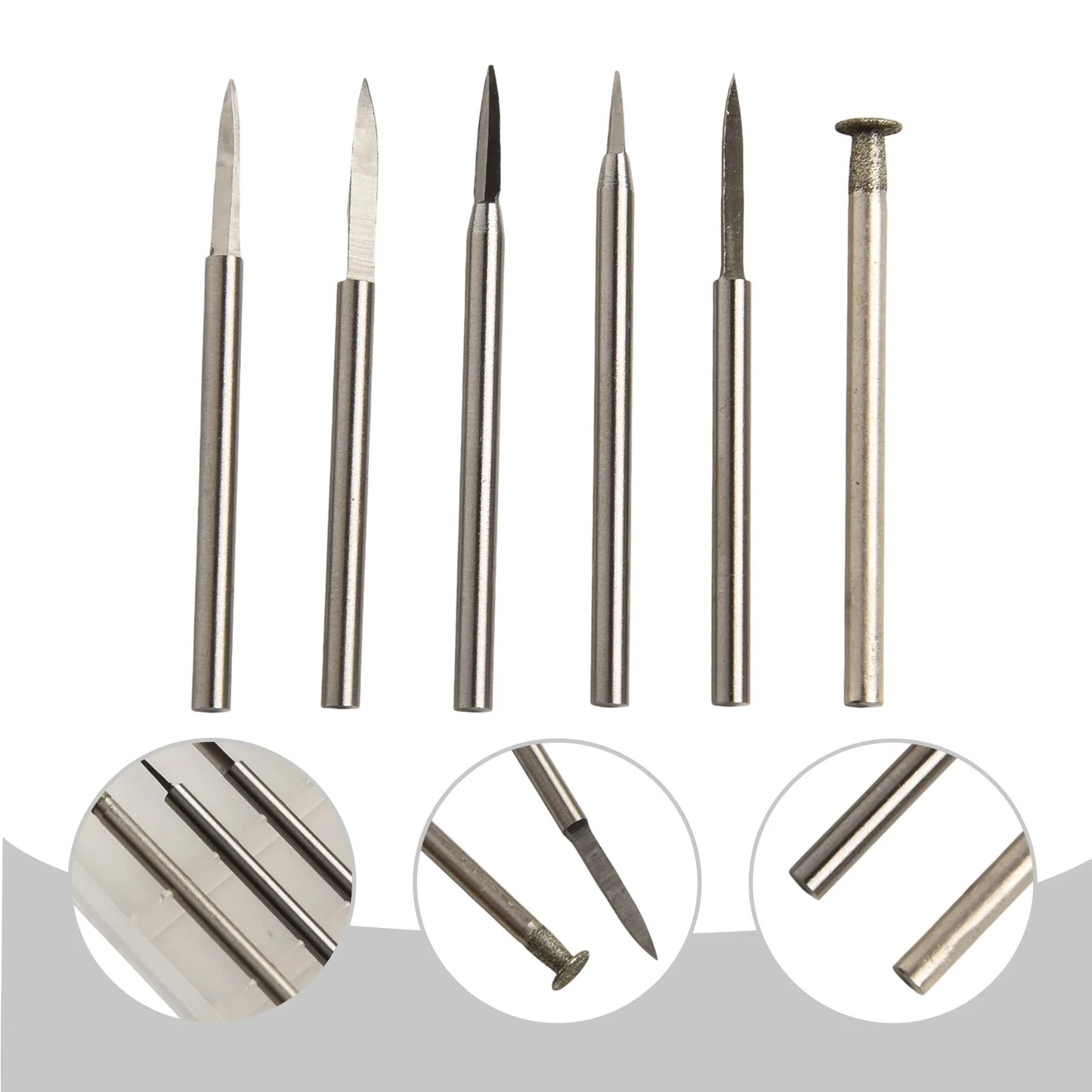 Wood Carving Drill Bits Rotary Tool Engraving Crafts Grinding
