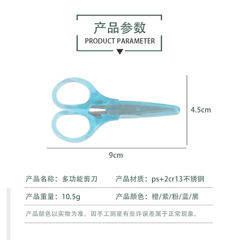 Compact TSA-Approved Craft Scissors – Stainless Steel Blades
