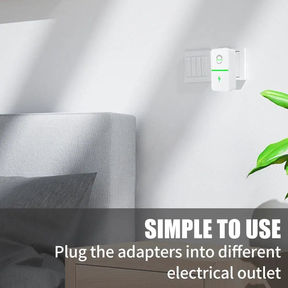 Home Pro Power Energy Saver Plug – US/UK/EU Voltage Stabilizer
