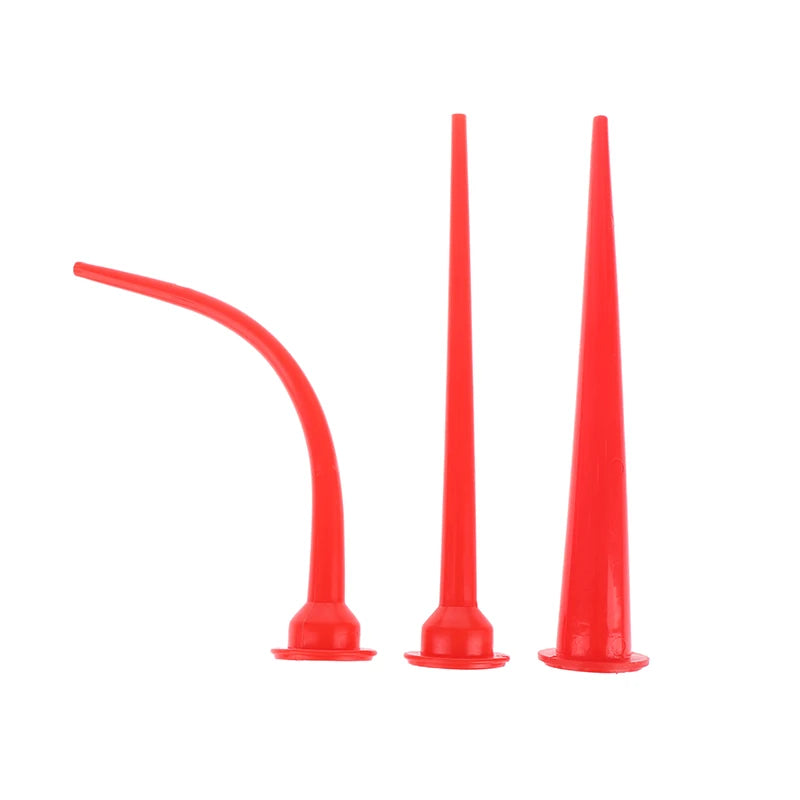Camber / Long Caulking Nozzle Set Plastic Caulking Nozzle Applicator Sausage Caulking Extension Tool Peaceful Pleasures Health and Wellness 1set