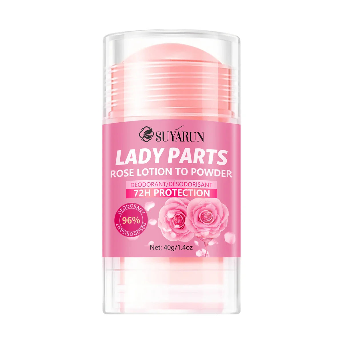 SUYARUN Rose Deodorant Stick – Hands, Feet & Underarms
