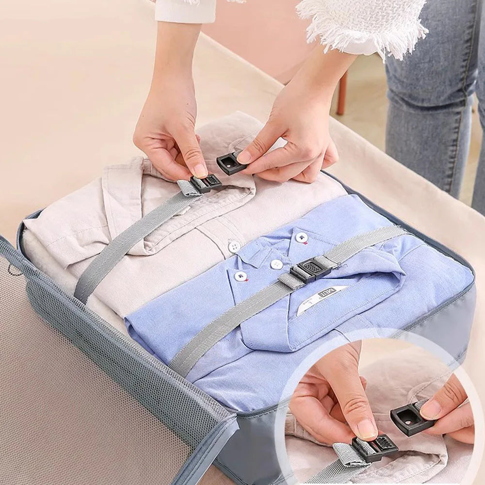 6-Piece Travel Storage & Laundry Bags Set | Clothes Organizer Travel Organizer Bags Peaceful Pleasures Health and Wellness
