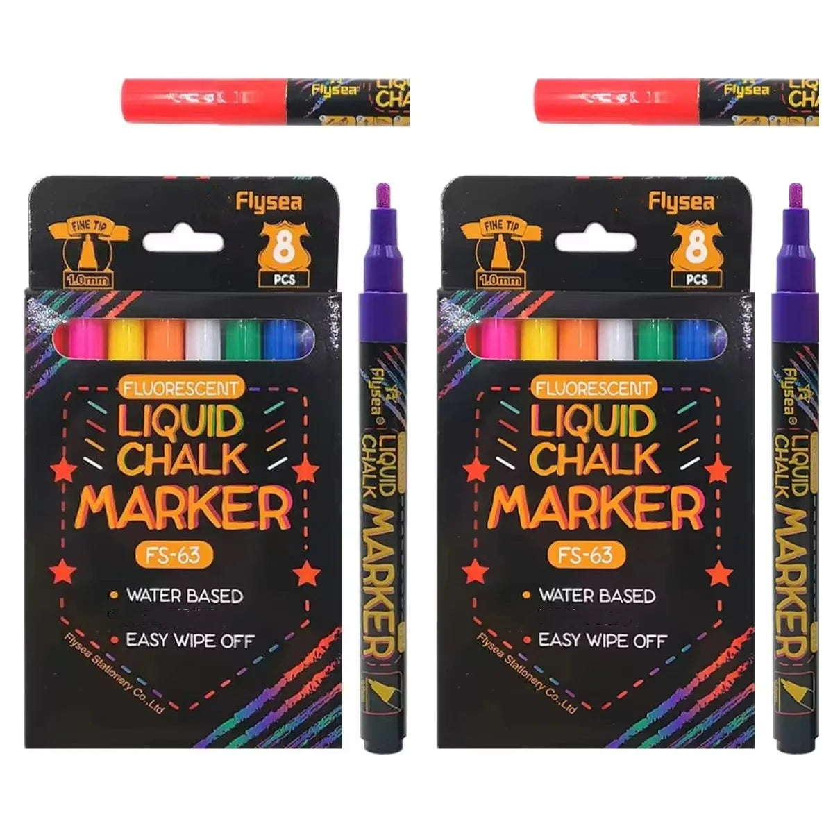 Liquid Chalk Markers-washable Wet Erase Maker Pens Blackboard
