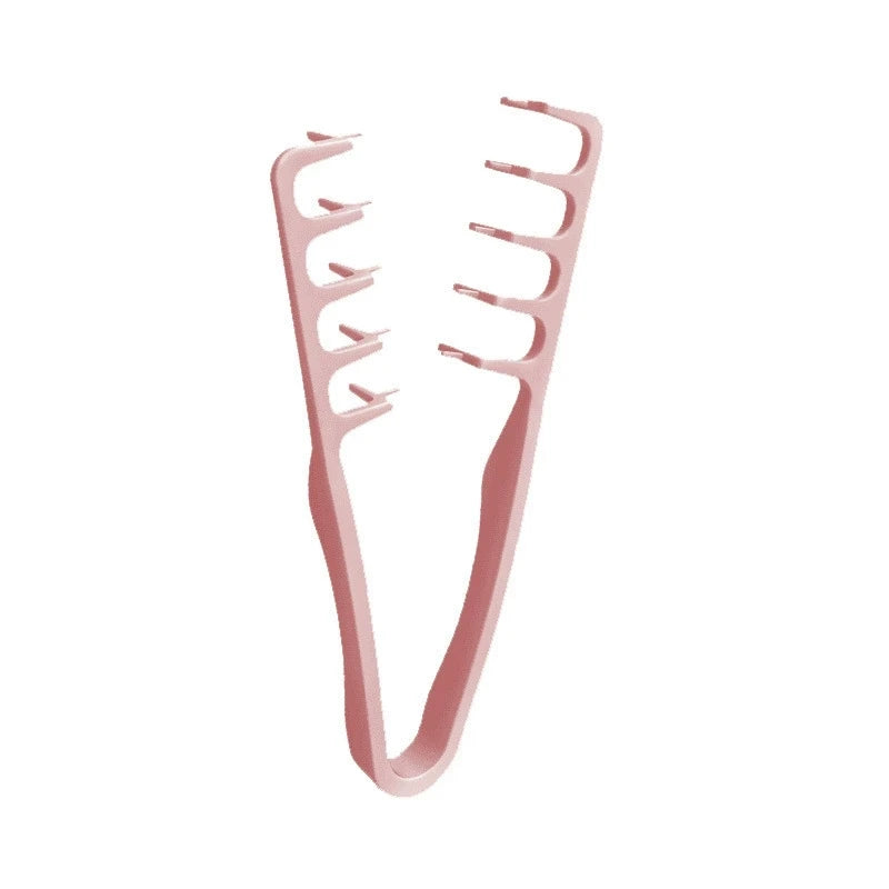 Volumizing Wide-Tooth Styling Comb – All Hair Types Hair Styling Comb Peaceful Pleasures Health and Wellness Pink